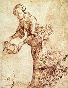 Domenico Ghirlandaio Study oil painting on canvas
